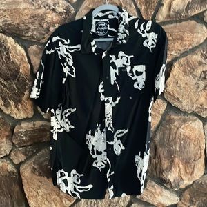 RVCAxSage Vaughn short sleeve button down